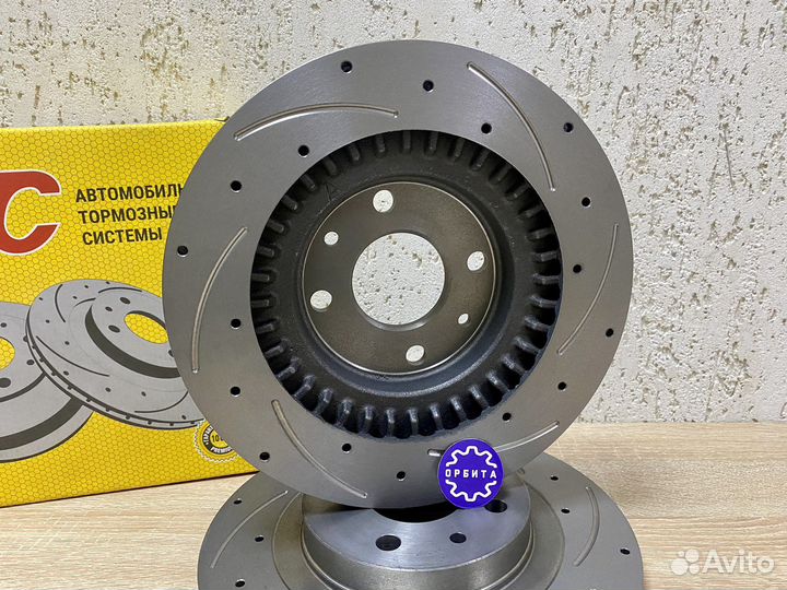 Диски тормозные Ваз 2112 2170 2190 R14 Спорт