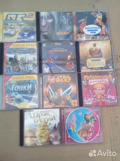 Компьютерные игры CD диски для пк