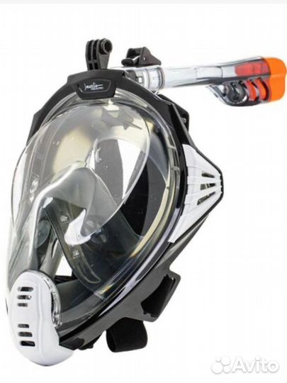 Маска для подводного плавания с трубкой
