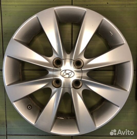 Литые диски R16 4x100 Hyundai Оригинал д746