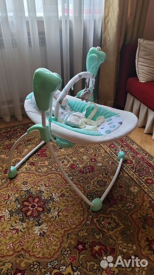 Детская электронная качель 0+