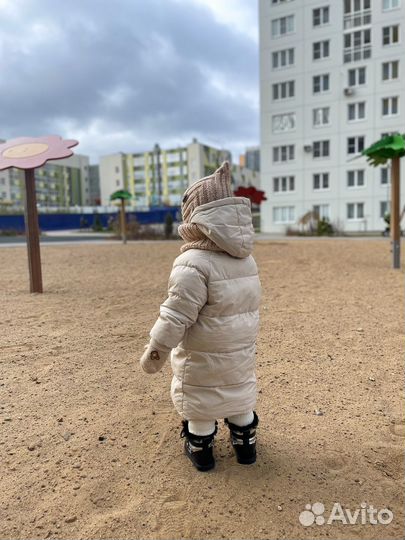 Пуховик пальто детский