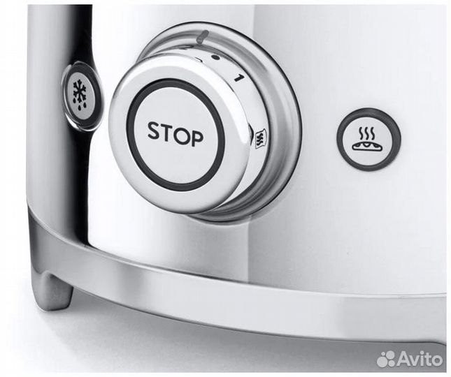 Тостер Smeg TSF02sseu, хром