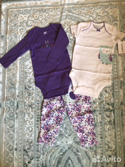 Комплект для девочки carter's