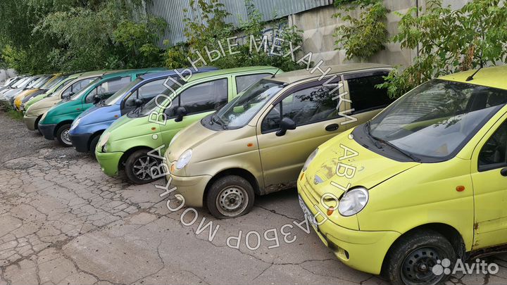 Крыло на Daewoo Matiz. Разборка