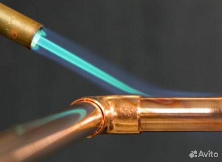 Пайка медных труб. Электросварка