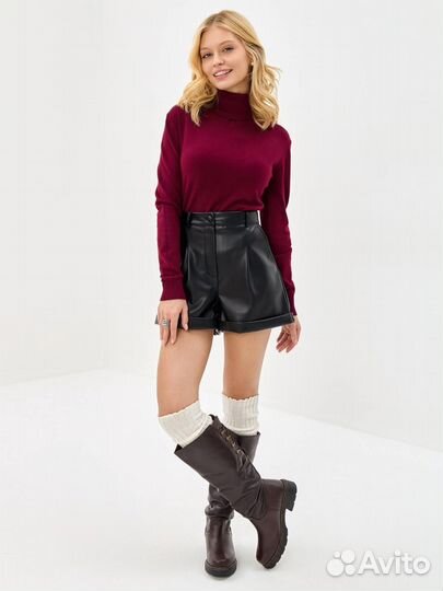 Женские сапоги с мехом, идеальные для осени