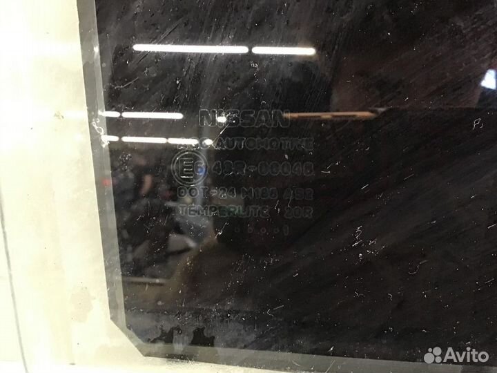 Стекло двери задней правой Nissan Qashqai (J10) 20