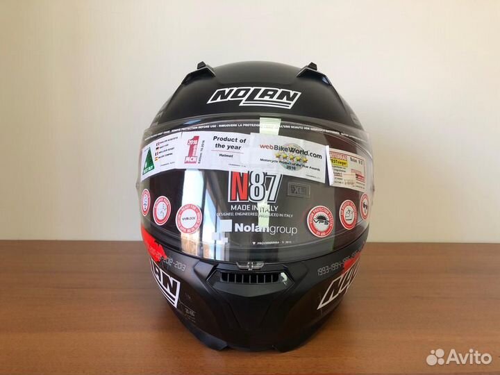 Мотошлем Nolan N87 Iconic Replica N-com C.Checa XL