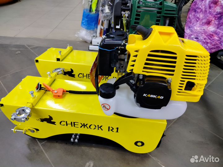 Гусеничный модуль для снегоката