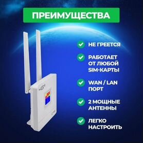 Wifi роутер с сим картой 4g