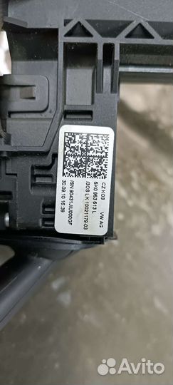 Подрулевой переключатель гольф6 стрекоза 5k0953507