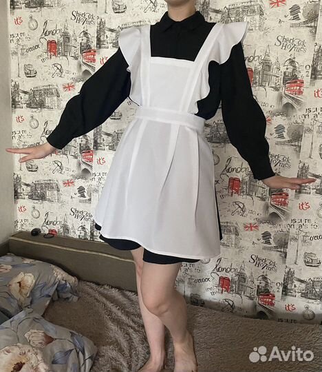 Школьная форма с фартуком