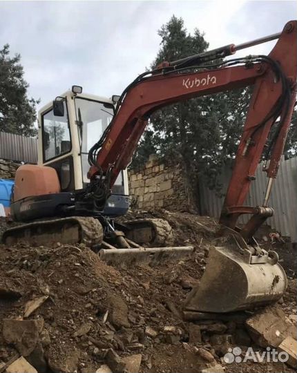 Услуги мини экскаватора