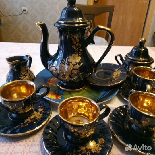 Чайно кофейный сервиз фарфор