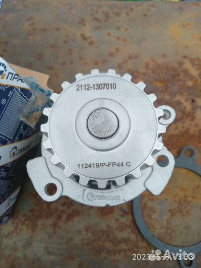 Новая помпа ваз 2112 16кл. Прамо водяной насос ваз