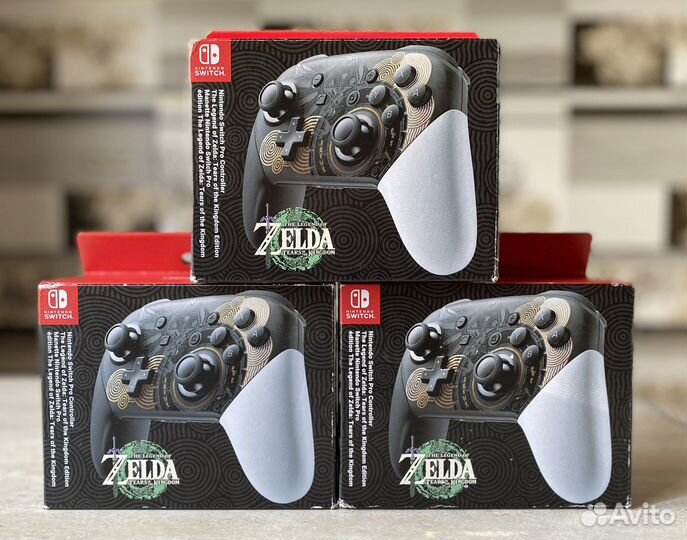 Nintendo Pro Controller Zelda Tears of the Kingdom
