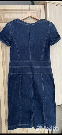 Джинсовое платье