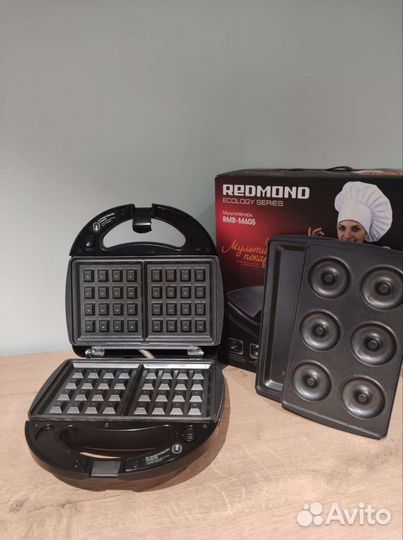 Вафельница/ мультипекарь redmond