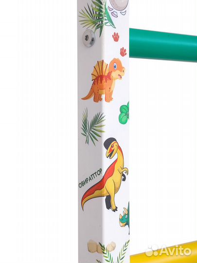 Детская шведская стенка Динозавры (лестница)