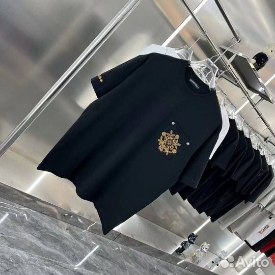 Chrome hearts футболка мужская