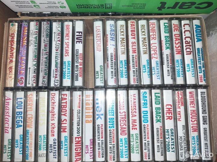 Аудиокассеты(10шт)