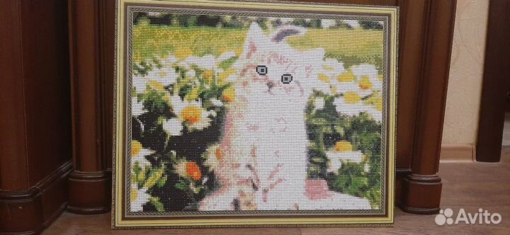 Картина в технике алмазная живопись 50х40