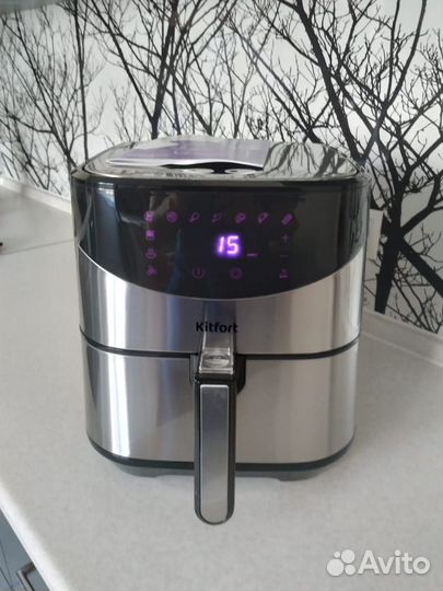 Аэрогриль Kitfort KT-2231 серый