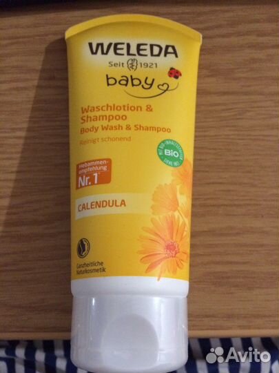 Weleda Baby Шампунь гель детский для волос 2 шт