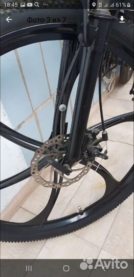 Складной двухподвесный горный велосипед