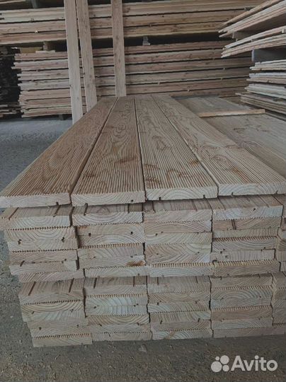 Строганная лиственница: доски 40x170 мм, готовы дл