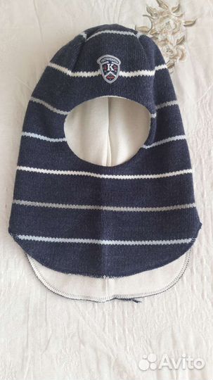 Шапка шлем для мальчика