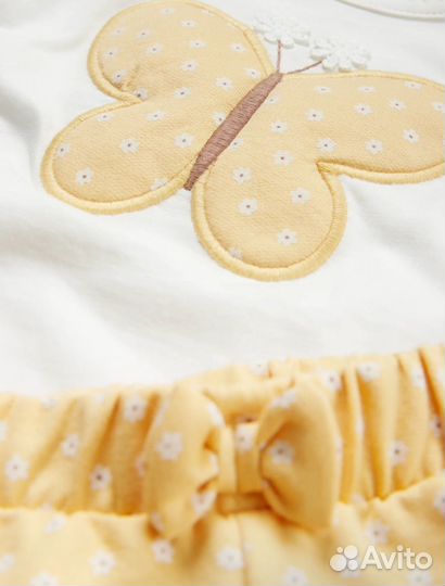 Футболка и шорты 74 104 для девочки