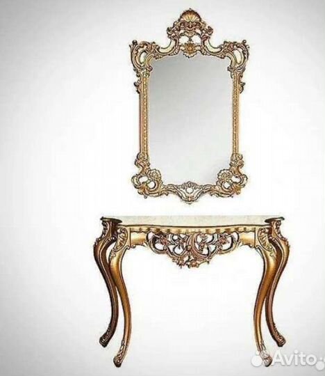 Консоль с зеркалом
