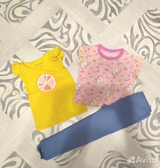 Вещи пакетом для девочки 98 104