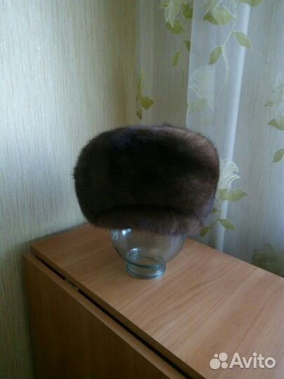 Шапка норковая 55 размер