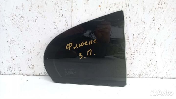 Форточка задняя правая Renault Fluence