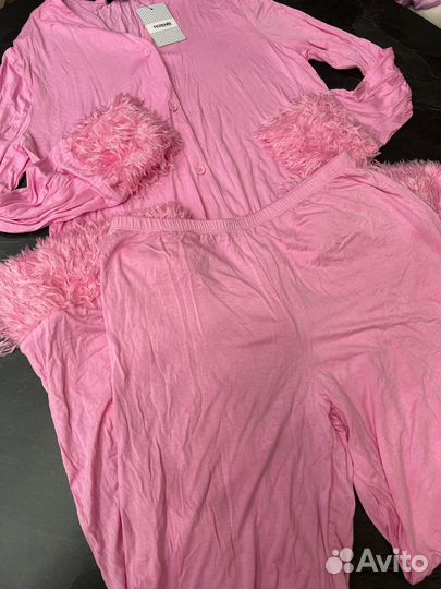 Пижама с перьями М