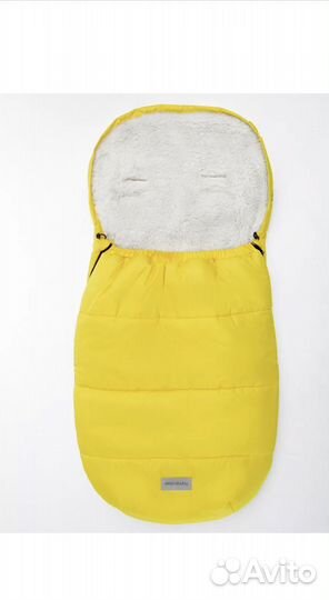 Конверт в коляску зимний меховой 105 см