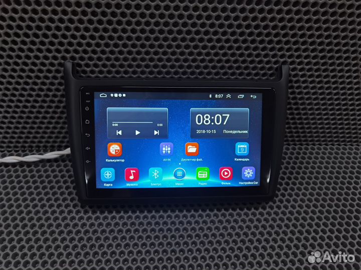Магнитола Volkswagen Polo Android IPS экран новая