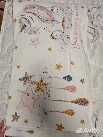 Бортики в детскую кроватку