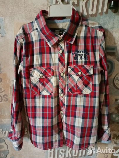 Рубашка для мальчика 6-7 лет