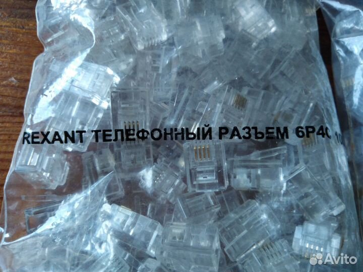 Телефон разъем 6p4c