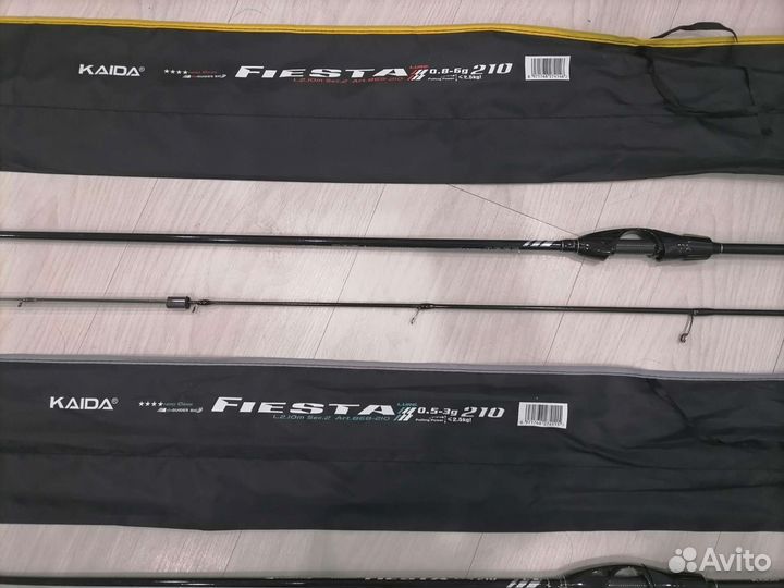 Спиннинг Ультралайт Kaida Fiesta 0.5-3 гр/0.8-6 гр