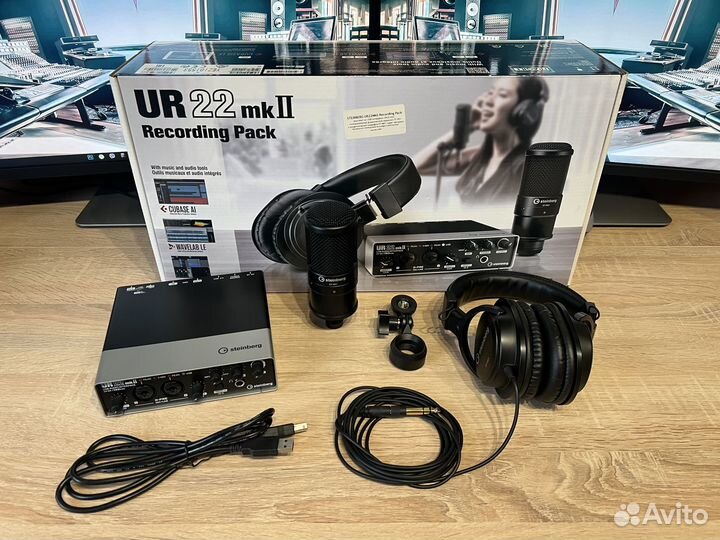 Steinberg ur22 mkii recording pack