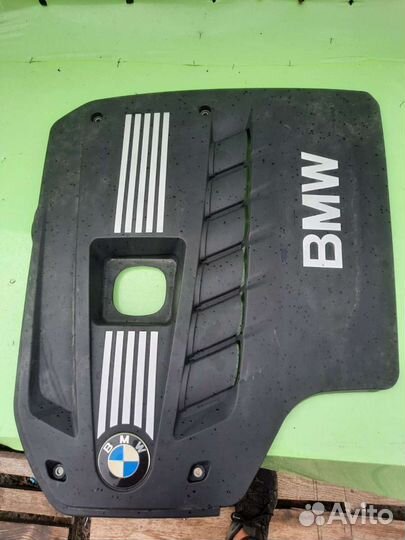 Декоративная крышка двигателя бмв ф10 ф11 ф01 ф02