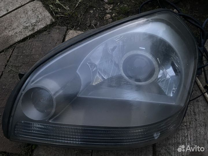 Фары на hyundai tucson 1