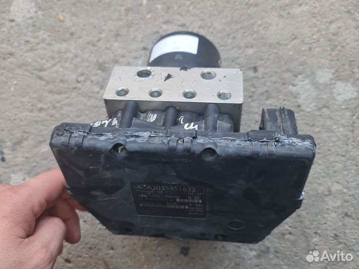 Блок абс w203