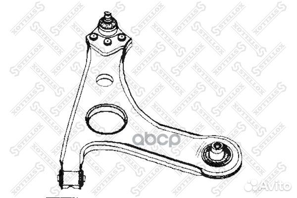 57-01703-SX рычаг нижний левый MB W168 all 97