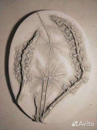 Гипсовое панно барельеф